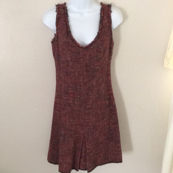 Moschino fringed edge dress Sz 8. - Picture 2 of 5